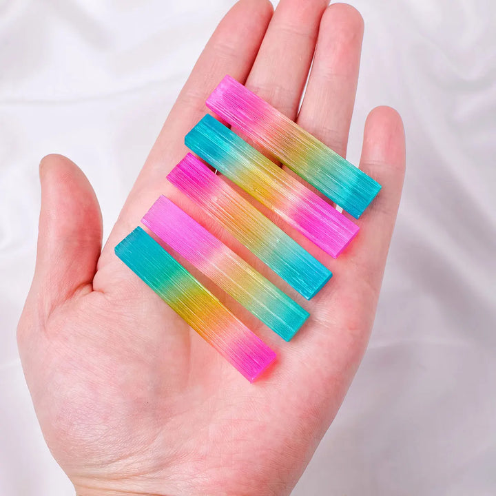 Aura Selenite Crystal Sticks