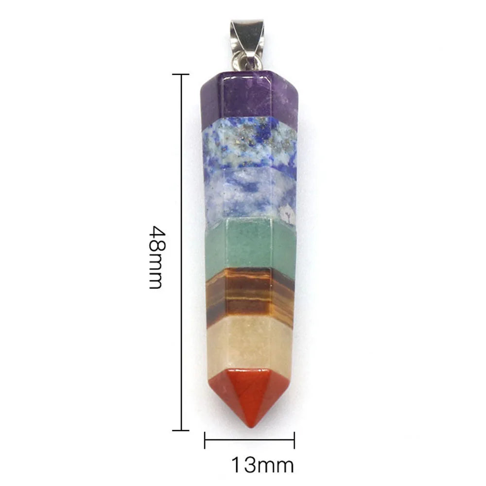 Seven Chakra Crystal Fused Polished Stone Collection