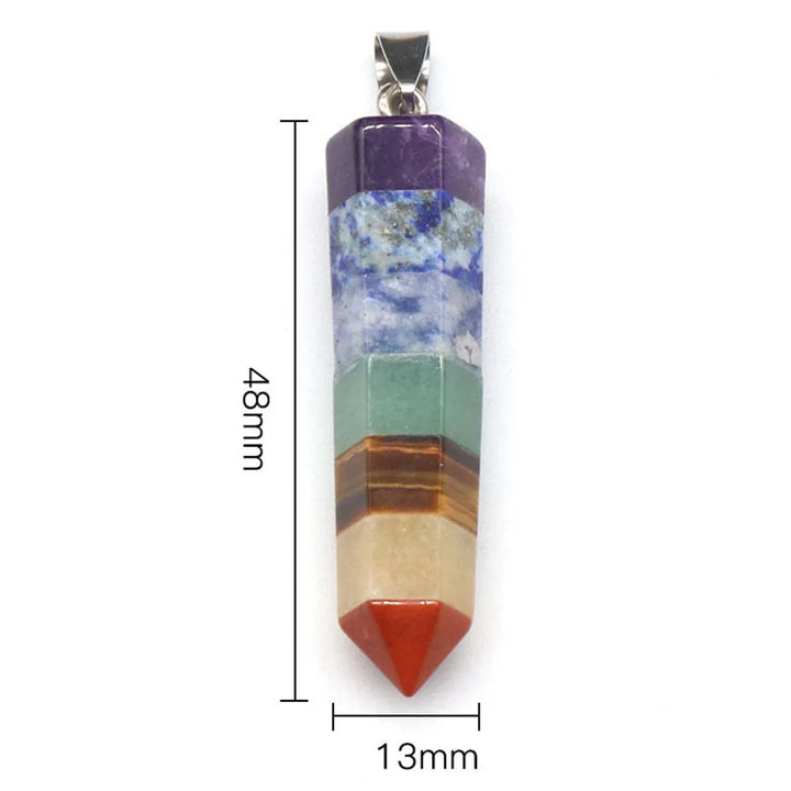 Seven Chakra Crystal Fused Polished Stone Collection