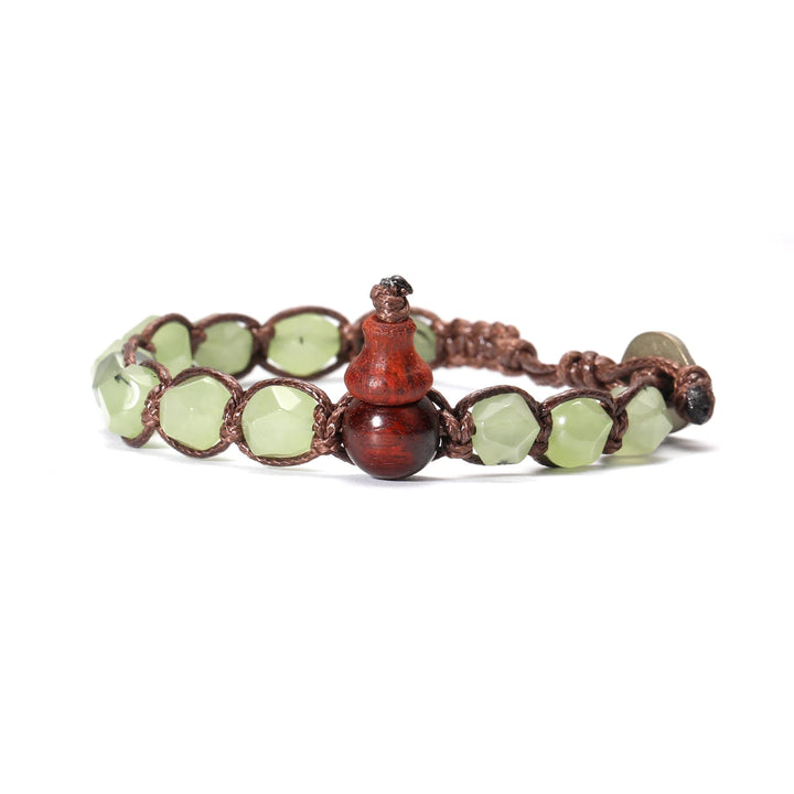 Natural Stone Handwoven Adjustable Unisex Bracelet