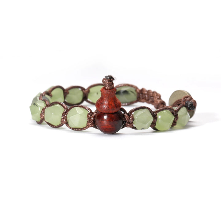 Natural Stone Handwoven Adjustable Unisex Bracelet