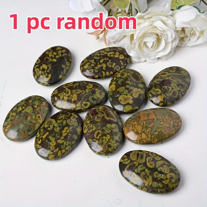 Ajooba Jasper Crystal Polished Palm Stone