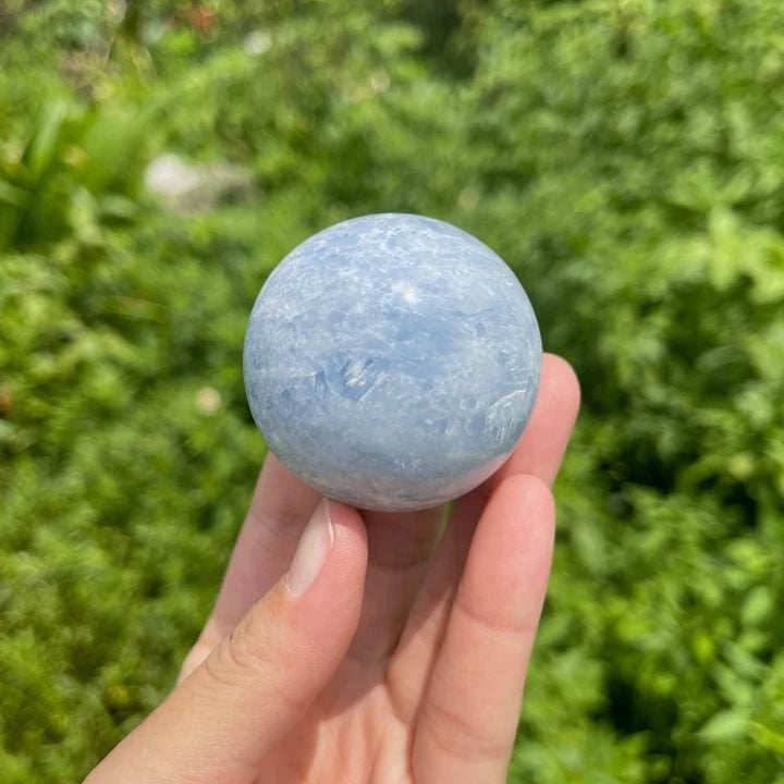 Celestite Crystal Polished Sphere Natural Stone Ball