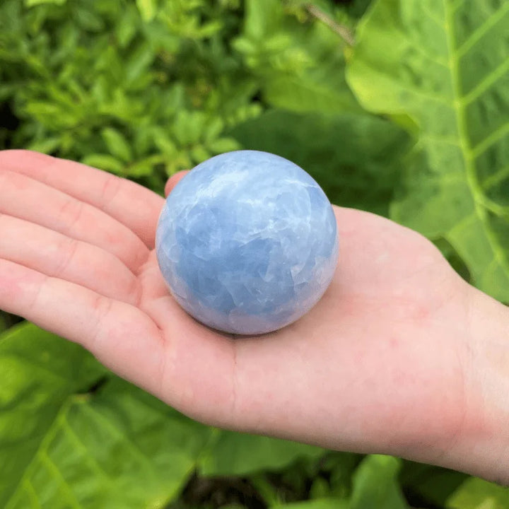 Celestite Crystal Polished Sphere Natural Stone Ball
