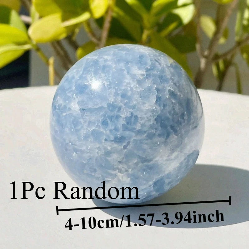 Celestite Crystal Polished Sphere Natural Stone Ball