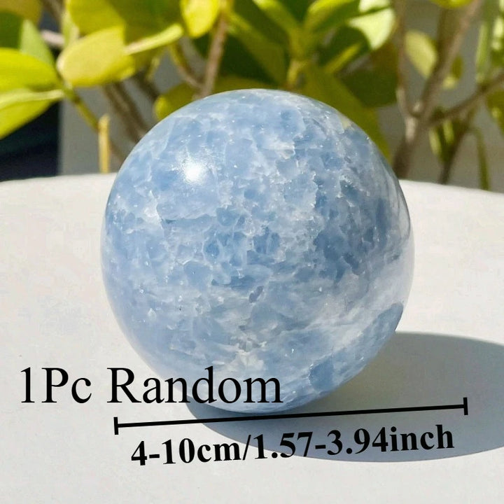 Celestite Crystal Polished Sphere Natural Stone Ball