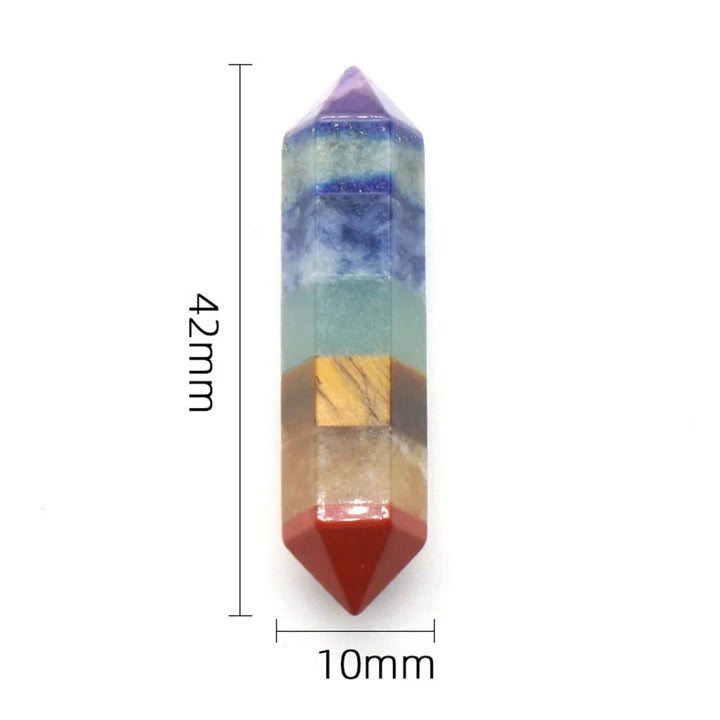 Seven Chakra Crystal Fused Polished Stone Collection