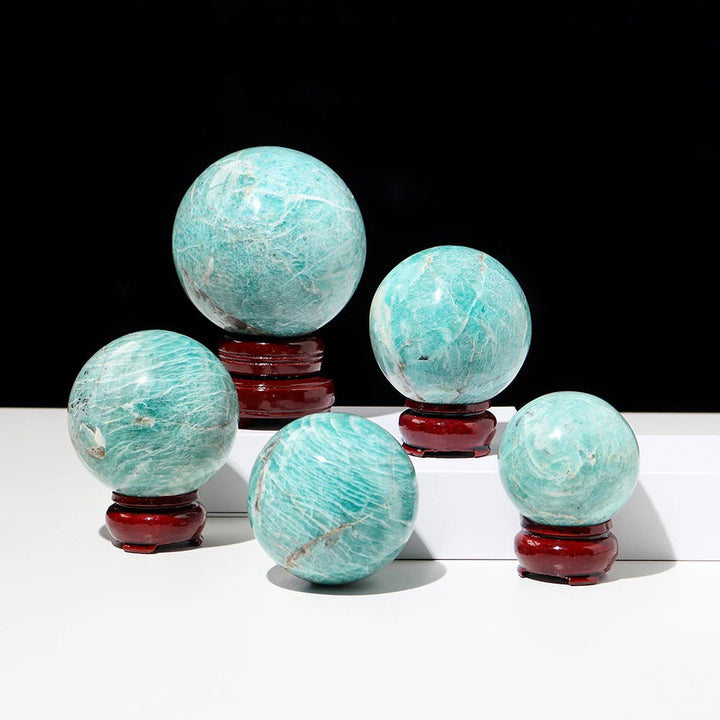 Amazonite Crystal Sphere