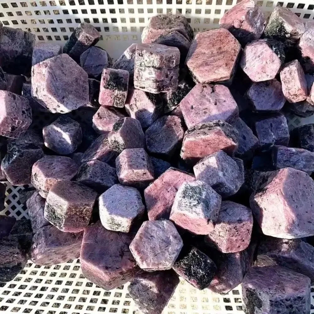 Ruby Corundum Raw Crystal Natural Rough Stone Specimen