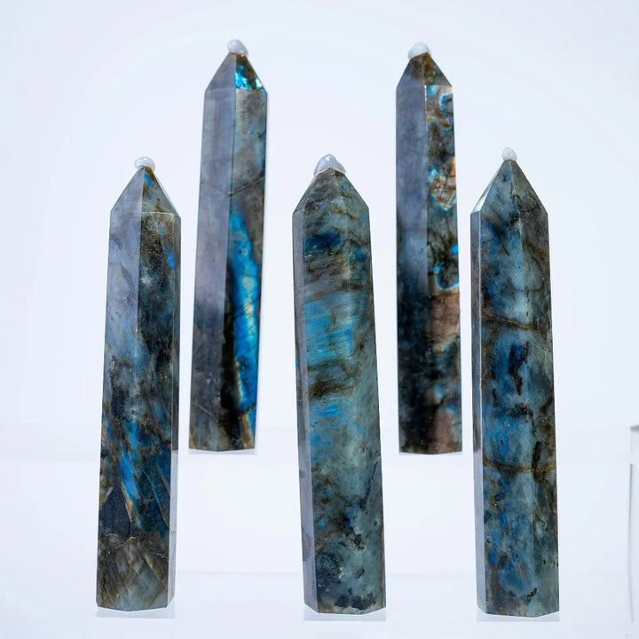 Labradorite Crystal Tower Natural Polished