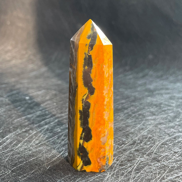 Bumblebee Jasper Crystal Tower