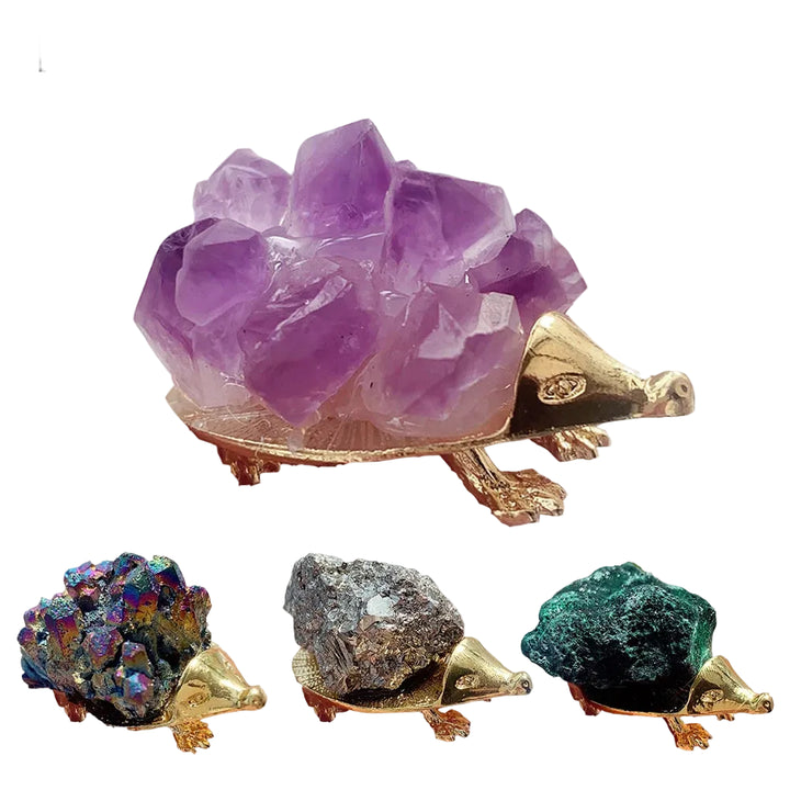 Crystal Hedgehog Figurine