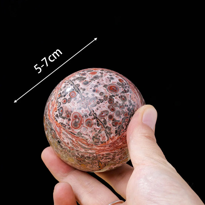 Leopard Agate Sphere