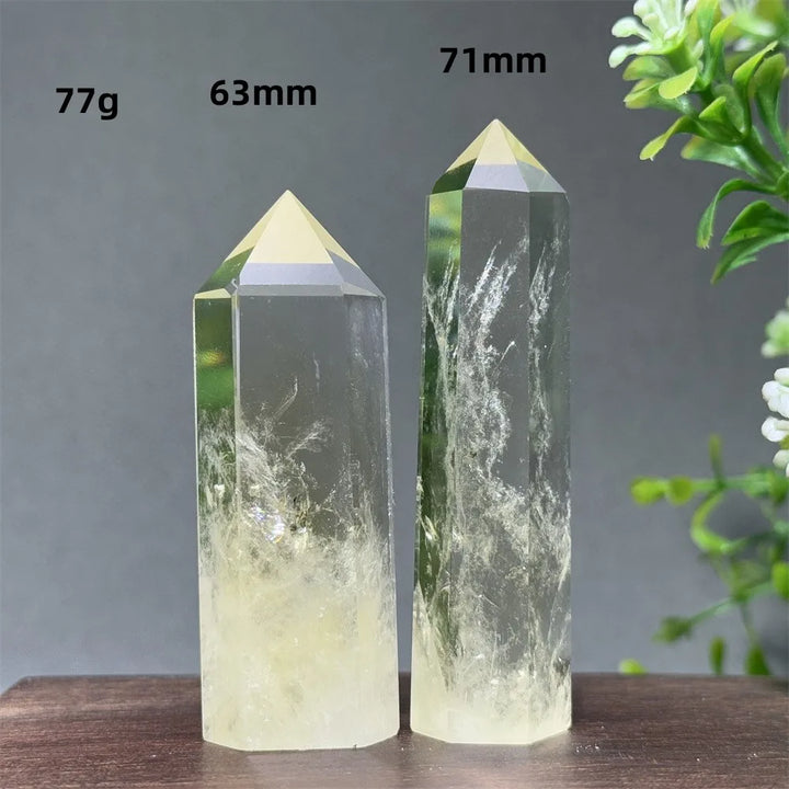 Natural Citrine Crystal Tower