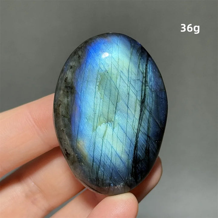 Labradorite Crystal Polished Palm Stone