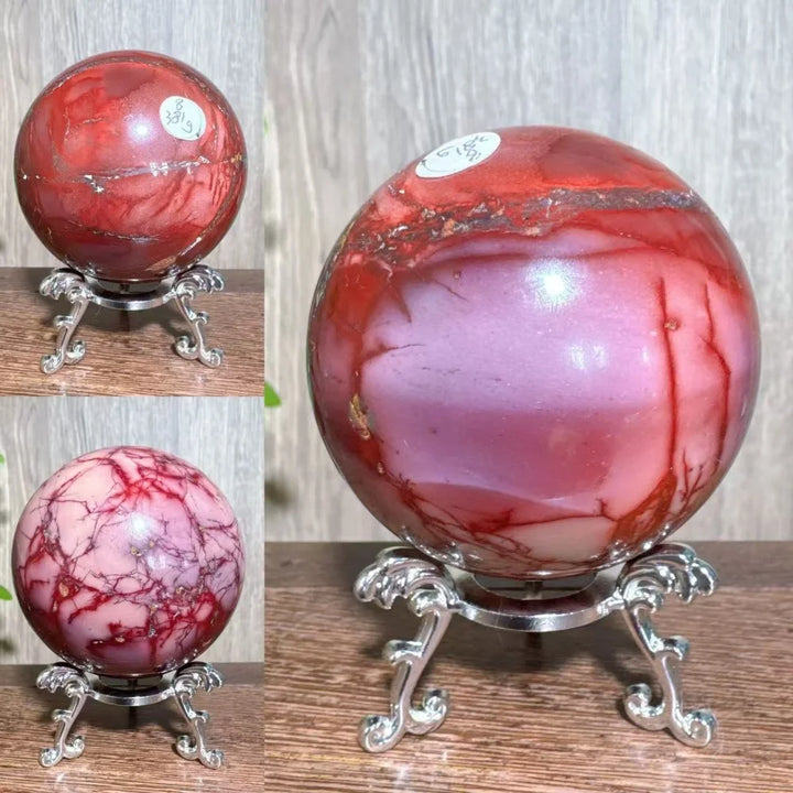 Mookaite Natural Sphere