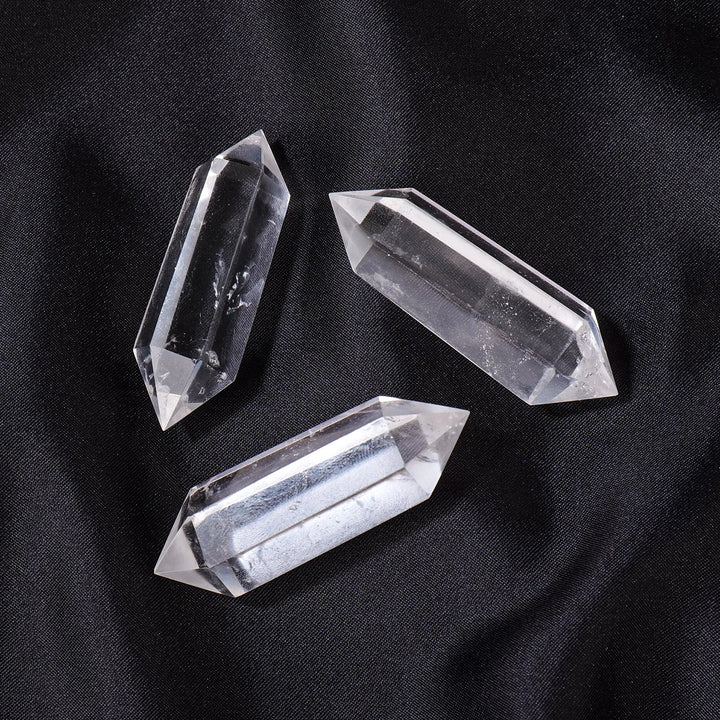 Clear Quartz Crystal Double Terminated Point