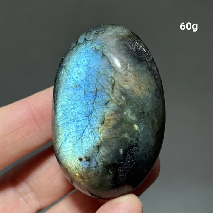Labradorite Crystal Polished Palm Stone