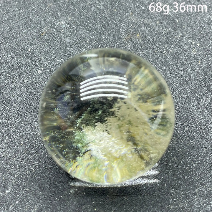 Green Phantom Garden Quartz Sphere