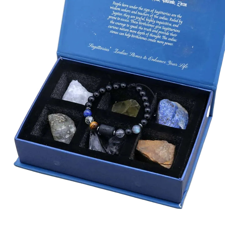 Zodiac Crystals & Bracelet Zodiac Gift