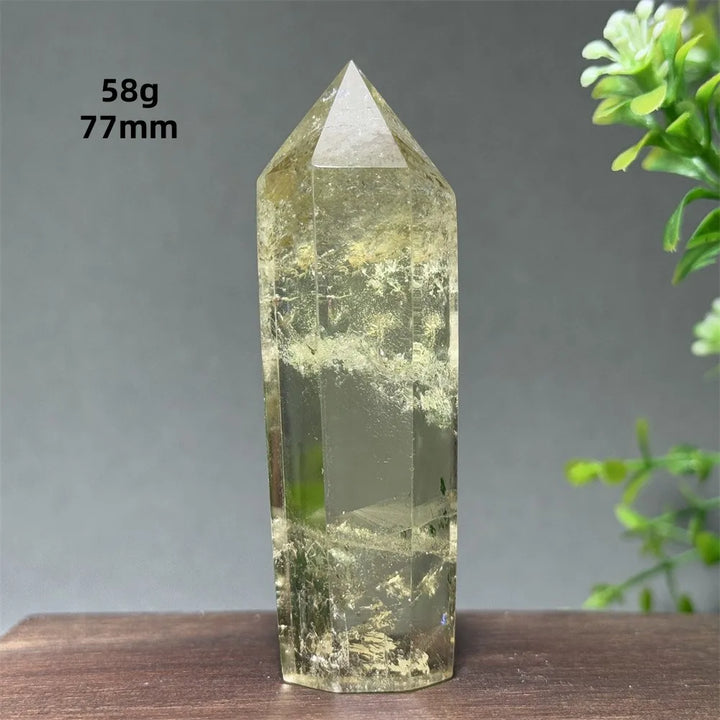 Natural Citrine Crystal Tower