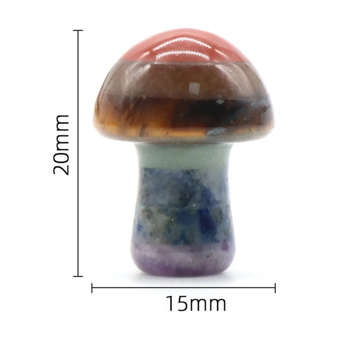 Seven Chakra Crystal Fused Polished Stone Collection