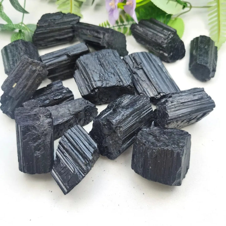 Black Tourmaline Raw Crystal Specimen