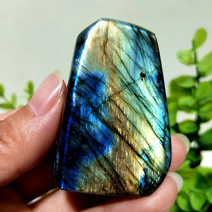 Labradorite Crystal Polished Freeform