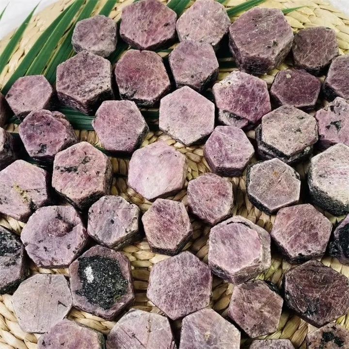 Ruby Corundum Raw Crystal Natural Rough Stone Specimen