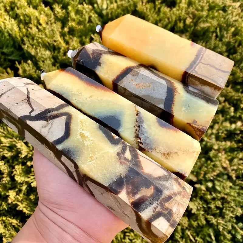 Septarian Stone Crystal Tower