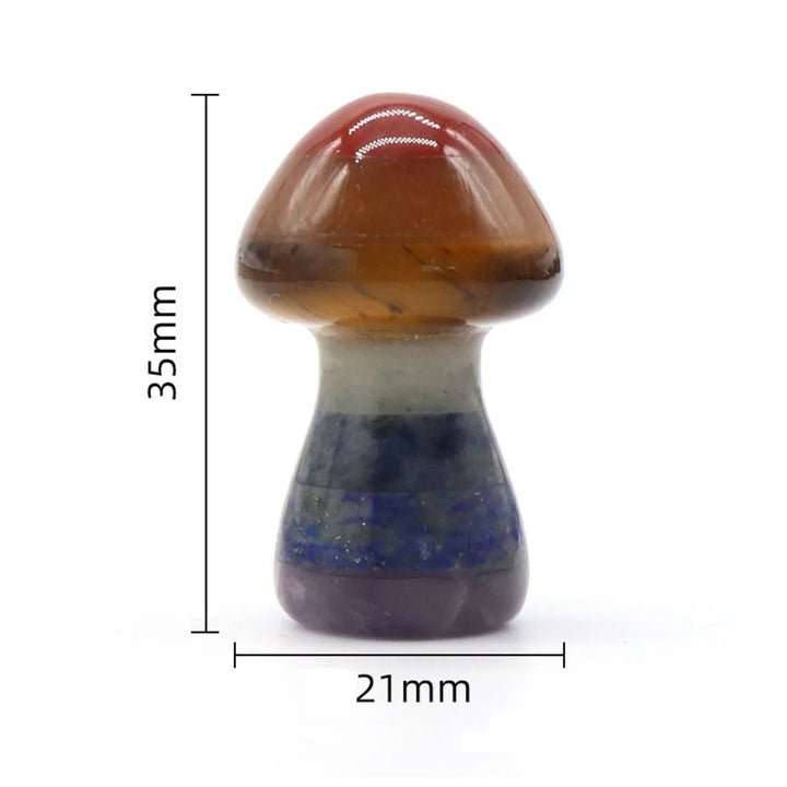 Seven Chakra Crystal Fused Polished Stone Collection