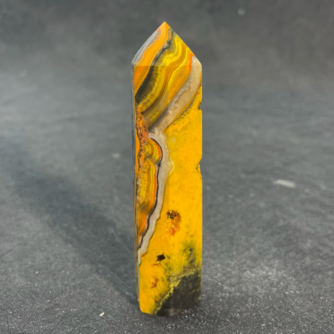 Bumblebee Jasper Crystal Tall Towers