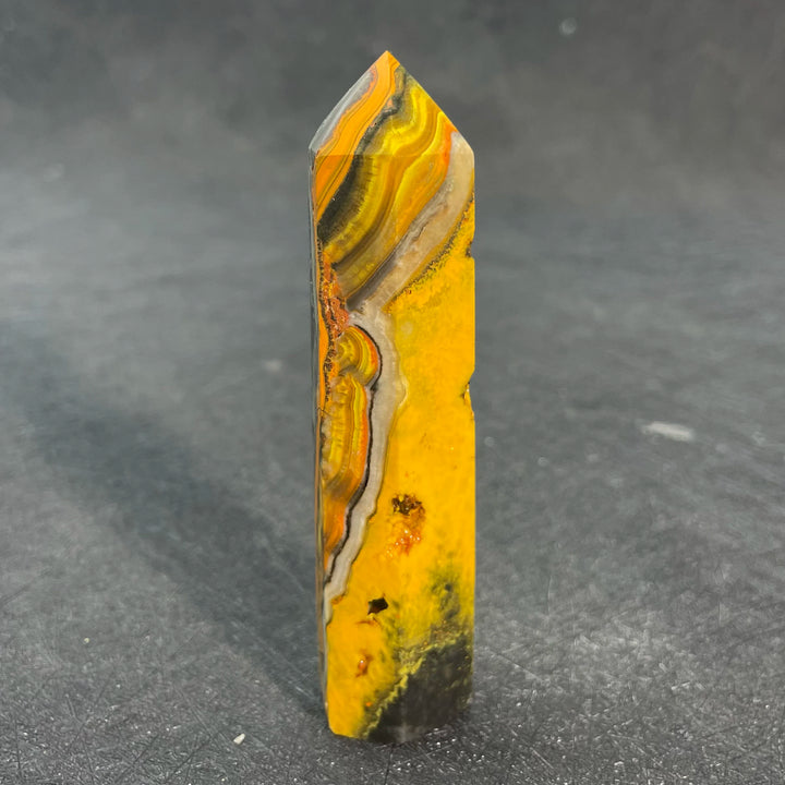 Bumblebee Jasper Crystal Tall Towers