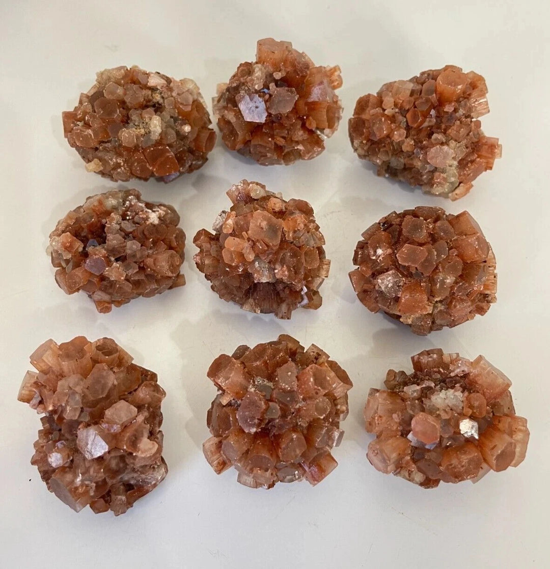 Aragonite Natural "Sputnik" Crystal Cluster Specimen from Morocco