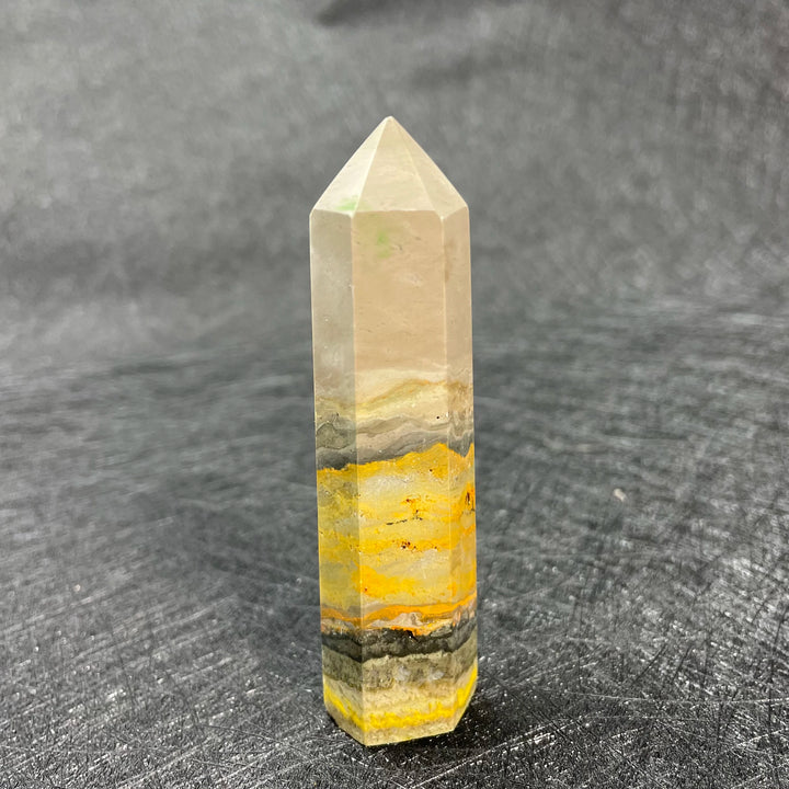 Bumblebee Jasper Crystal Tall Towers
