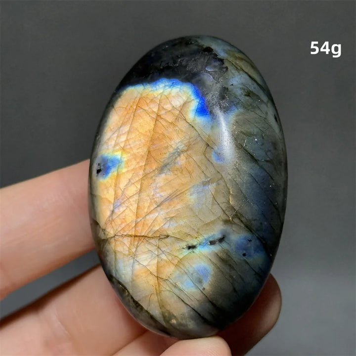 Labradorite Crystal Polished Palm Stone