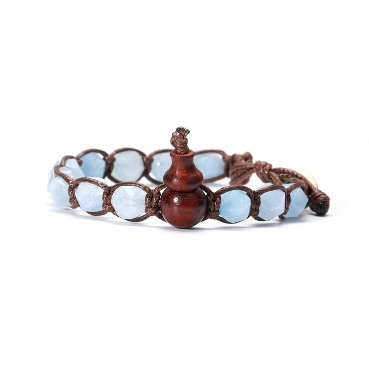 Natural Stone Handwoven Adjustable Unisex Bracelet