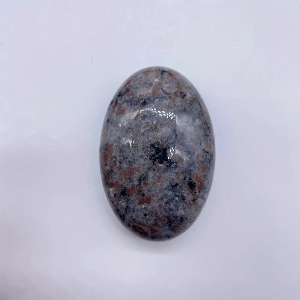 Yooperlite Crystal Palm Stone Flame UV Reactive Glow
