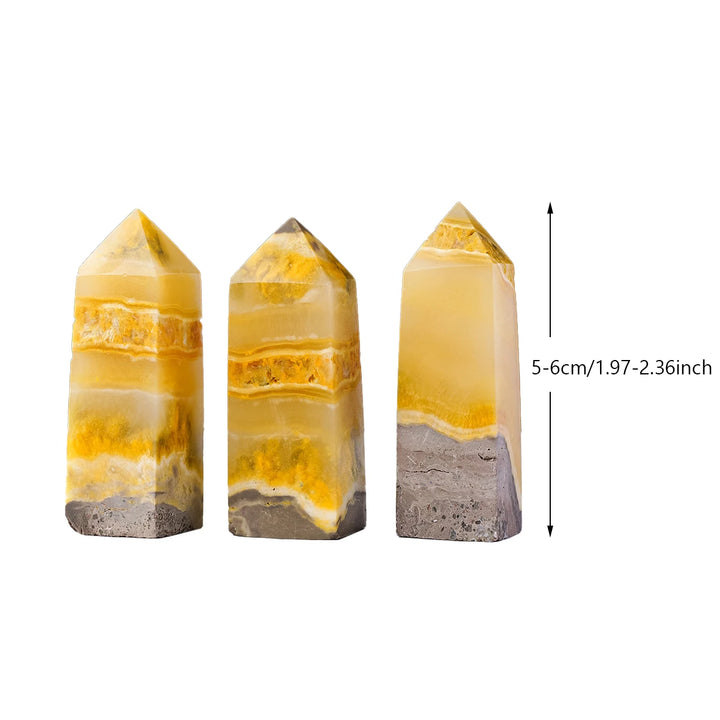 Bumblebee Jasper Crystal Tower