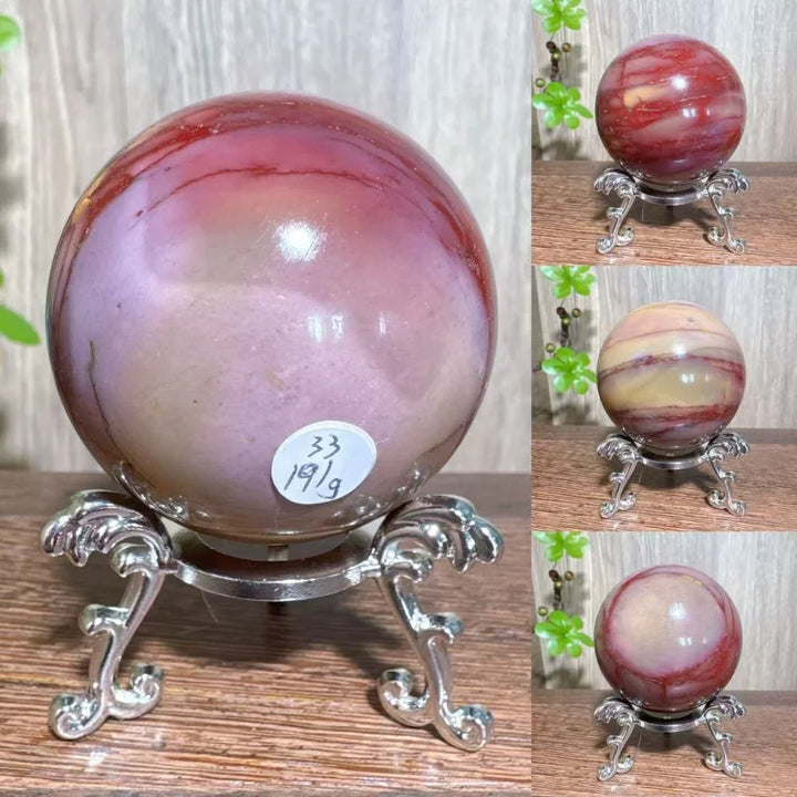 Mookaite Natural Sphere