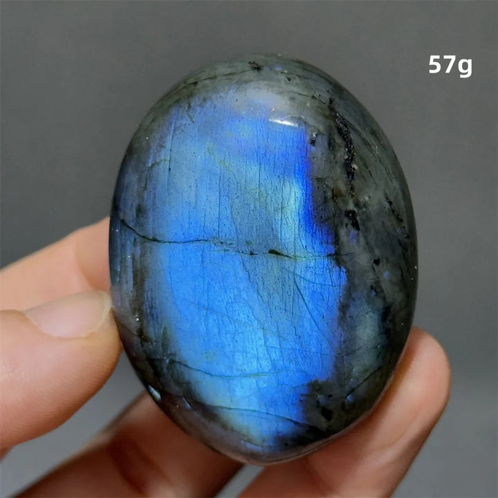 Labradorite Crystal Polished Palm Stone