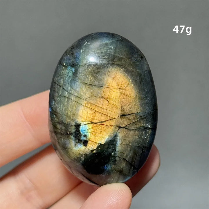 Labradorite Crystal Polished Palm Stone
