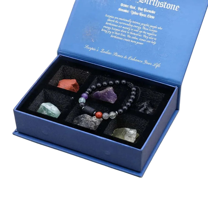 Zodiac Crystals & Bracelet Zodiac Gift