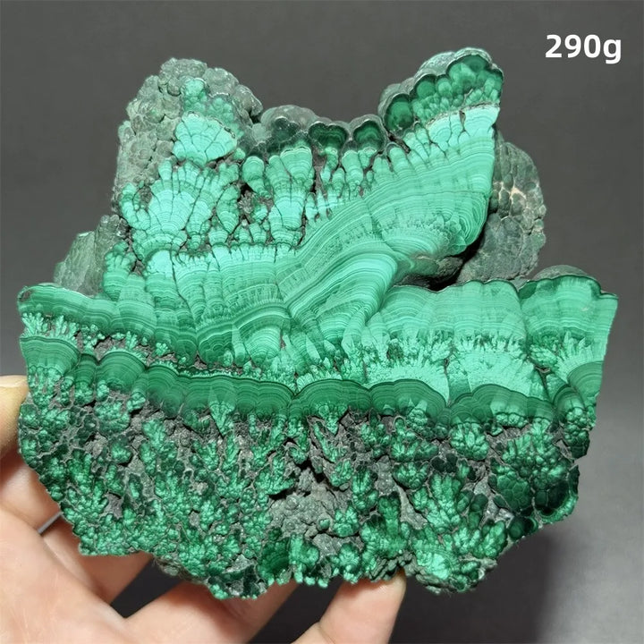 Malachite Raw Crystal Natural Stone Slice Mineral Slab