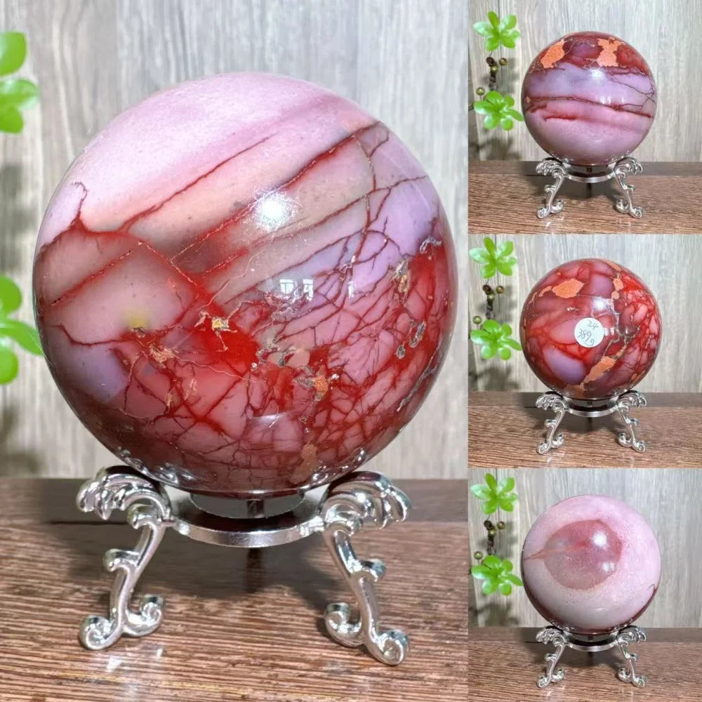 Mookaite Natural Sphere