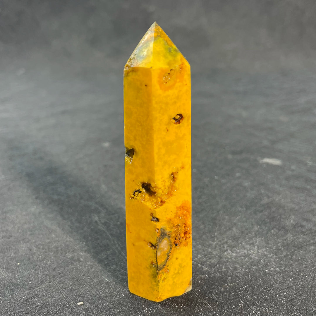 Bumblebee Jasper Crystal Tall Towers