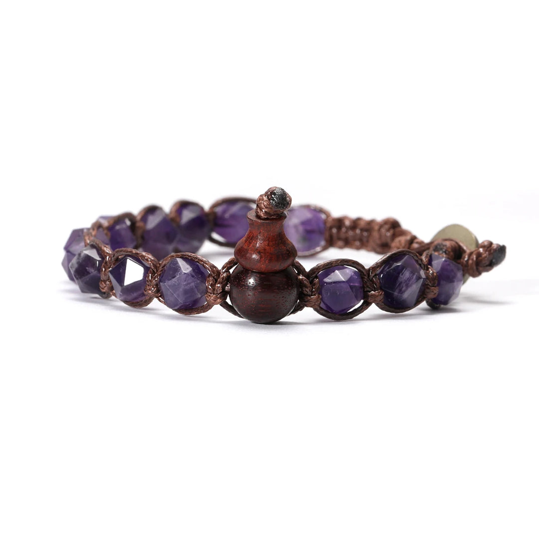 Natural Stone Handwoven Adjustable Unisex Bracelet