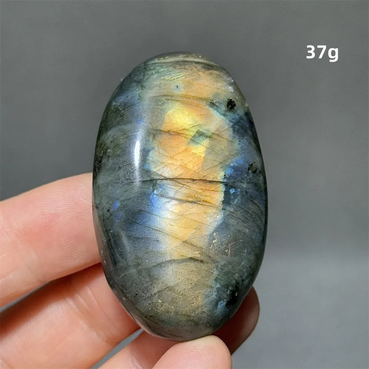 Labradorite Crystal Polished Palm Stone