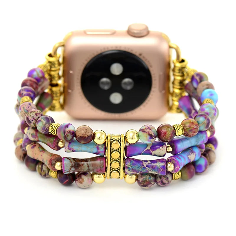 Purple Jasper Apple iWatch Band