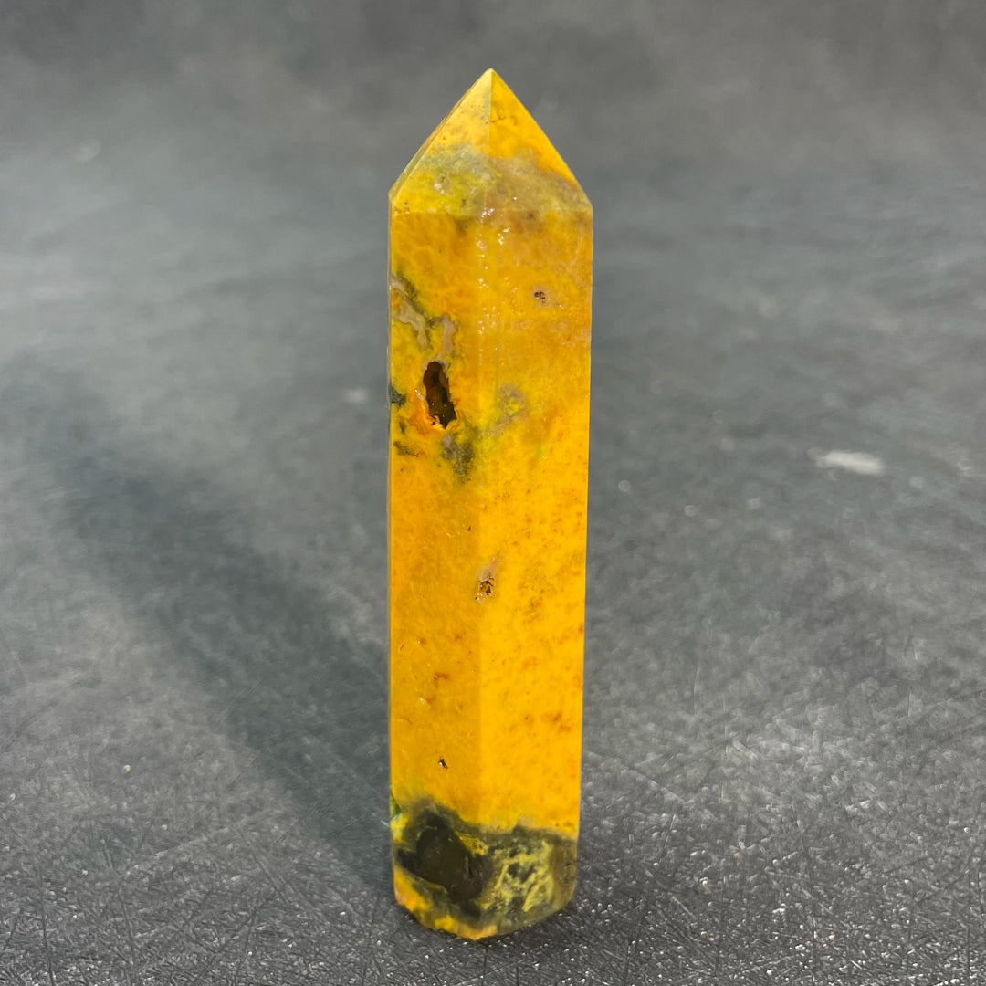 Bumblebee Jasper Crystal Tall Towers